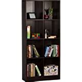 DeckUp Awana Engineered Wood Book Shelf/Display and Storage Unit (Dark ...
