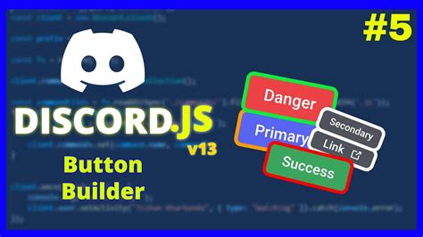 How to Code a Discord Bot Part 1 Buttons 的图像结果
