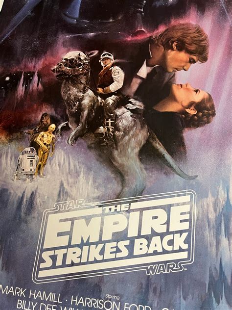 The Empire Strikes Back Theatrical Poster The Empire Strikes Back