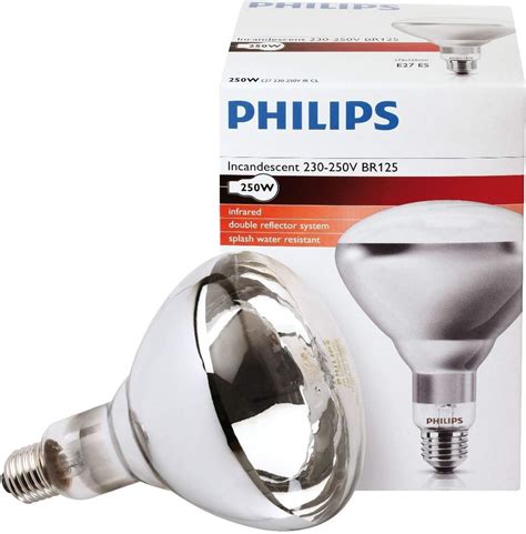 Buy PHILIPS 250W E27 230-250V Infrared Heating Lamp., HPS, Metal Halide ...