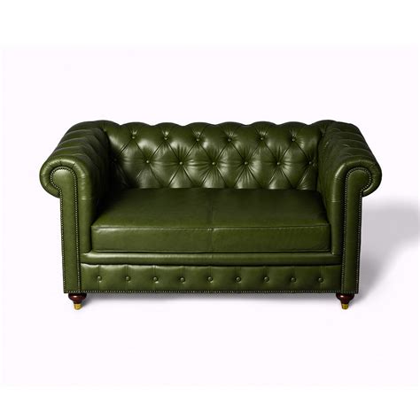 Buy Leather Chesterfield Two Seater Sofa Online - ThreeSixty Life