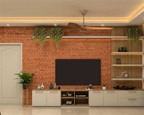 Tv Unit Brick Wall at Brianna Gellatly blog