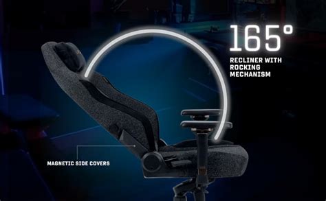 Dr Luxur Affluence Pro XL Ergonomic Gaming Chair with Magnetic Neck ...