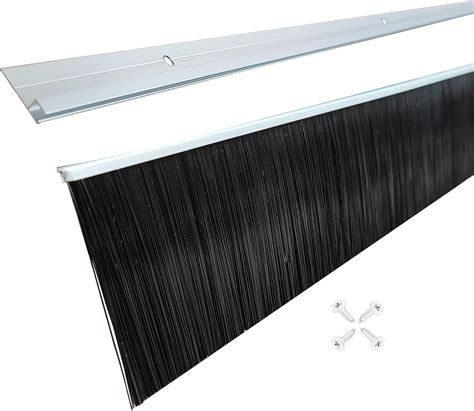 Retsun 2 Sets 3 Inches Net Brush Sweeps Door Brush Sweeps Seal Garage ...