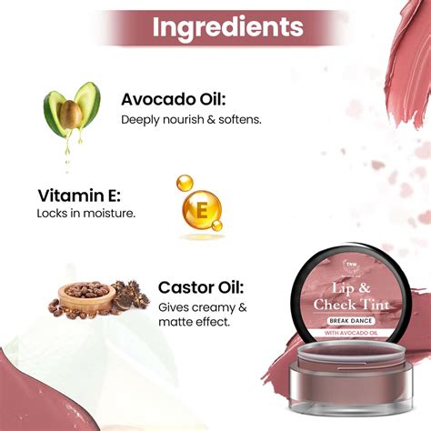 Buy TNW - THE NATURAL WASH BREAK DANCE LIP & CHEEK TINT|AVOCADO OIL ...