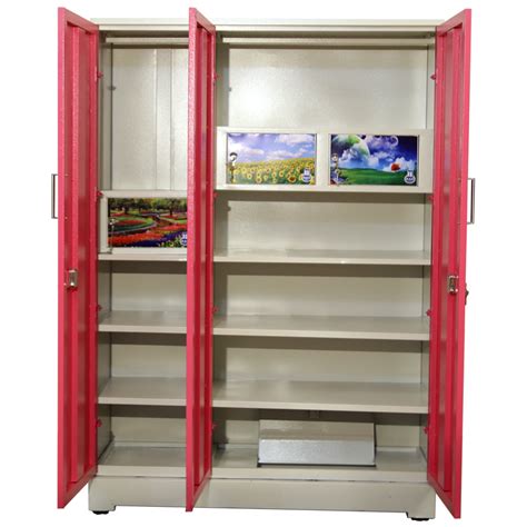 Designer Wardrobe - Vajra Pink with luxury finish for girls and kids.