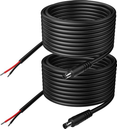 Amazon.com: 5.5mm x 2.1mm DC Power Pigtail Cable, 5521 DC Male Plug to ...