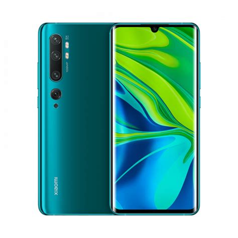 Image result for MI Note 10 Pro Green