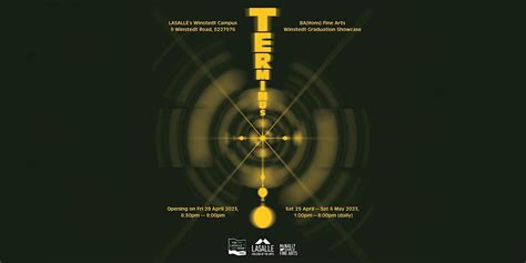 Opening Night for TERMINUS : Winstedt Show 2023, Lasalle College Of The ...