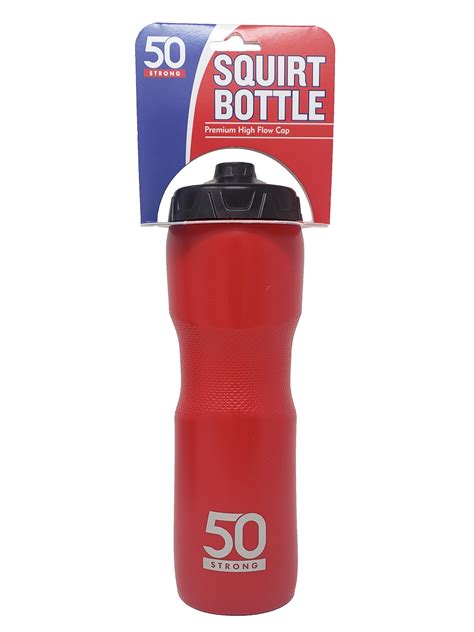 50 Strong Squirt Water Bottle with One-Way Valve - 28 oz. - Walmart.com