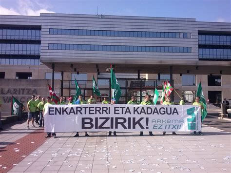 Arkemako plantillak lortu du enpresak EEEa erretiratzea — ELA Sindikatua