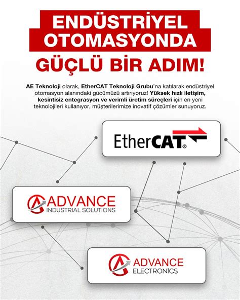 Endüstriyel otomasyon alanındaki gücümüzü artırıyoruz! | Advance ...