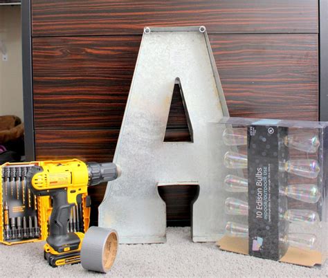 Diy Lighted Marquee Letters | Shelly Lighting