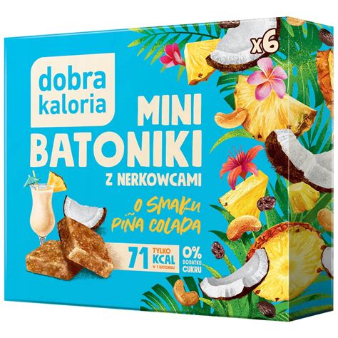 Mini batoniki o smaku Pina Colada - 102 g (5903548002473) • Cena ...