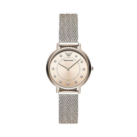 Emporio Armani Analog Pink Dial Women's Watch-AR11129 – The Watch Factory