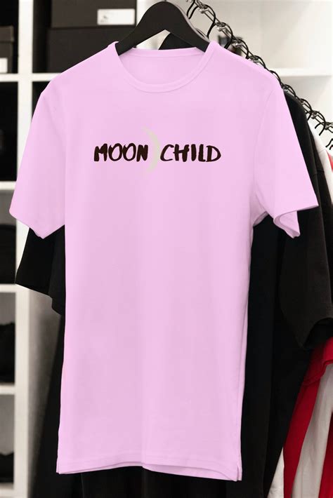 Moon Child Typography Oversized T-shirt – The Urban Walks