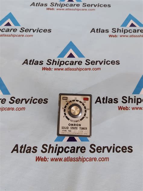 OMRON TDS-A SOLID STATE TIMER 24VDC – Atlas Shipcare Services