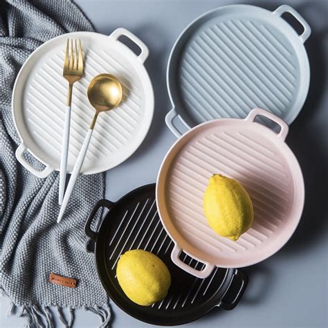 Pink Round Baking Tray Online - Premium Baking Tray | Nestasia