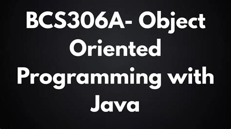 Image result for Object-Oriented Programming with Java