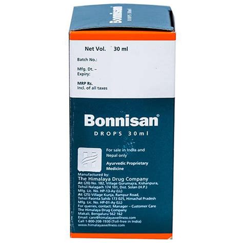 Himalaya Bonnisan Drops, 30 ml Price, Uses, Side Effects, Composition ...