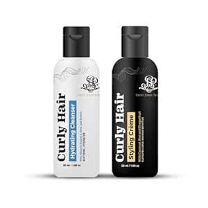 Curly Hair Hydrating Cleanser and Cream Combo | Wavy and Curly Hair ...