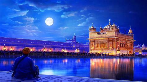 wallpaper iphone golden temple