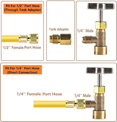 Buy Boltigen R134A Can Tap Valve (Piercing Style) Refrigerant Dispenser ...