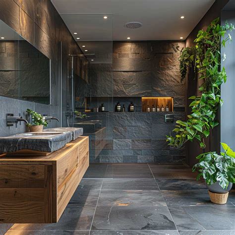 Elegant Slate Tile Bathroom Ideas for Timeless Elegance