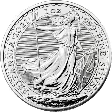 Britannia 2021 1 oz Silver Bullion Coin | The Royal Mint