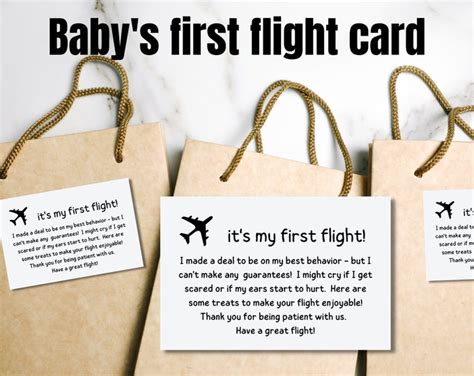 First Flight Certificate for Kids, Toddler's First Flight Award, First ...