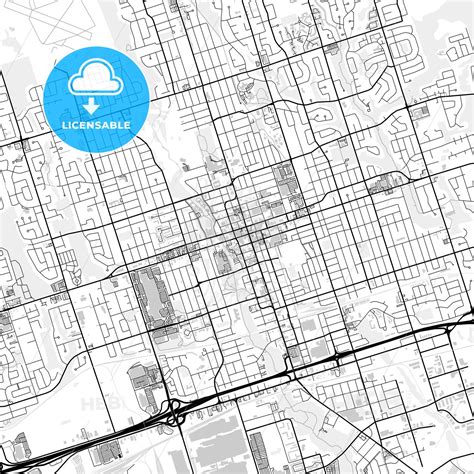 Downtown Map Of Oshawa, Canada – HEBSTREITS