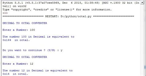 Image result for Octal Decimal in Python