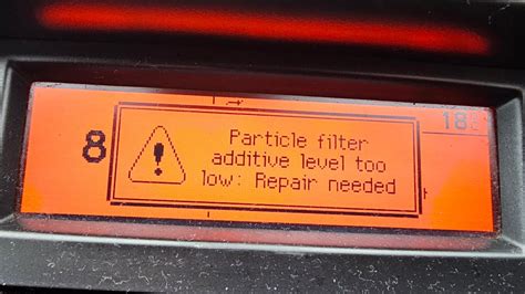 Particle Filter Additive Level Too Low C4 的图像结果