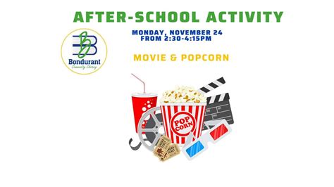After-School Movie & Popcorn, 104 2nd Street N.E., Bondurant, IA ...
