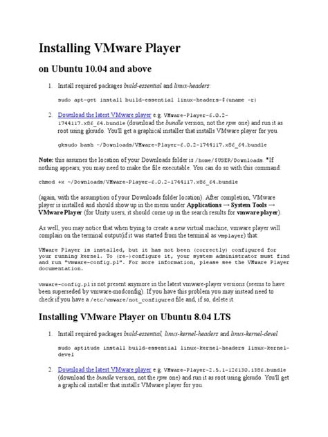 Image result for VMware Player Tutorial