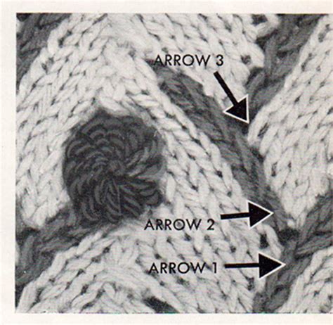 Image result for Knitted Rosebud Pattern