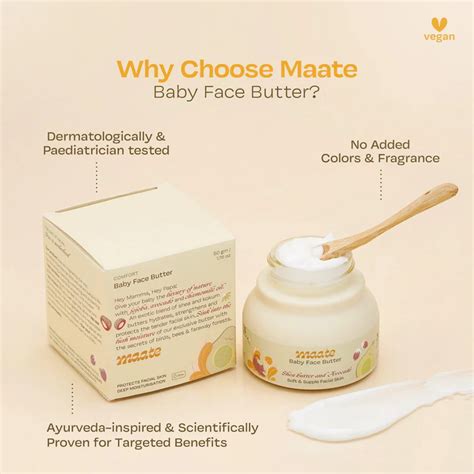 Maate Face Butter Cream 50gm – Half Ticket
