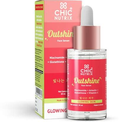 Chicnutrix Outshine - Korean Niacinamide Serum - Brighter Dull Skin ...