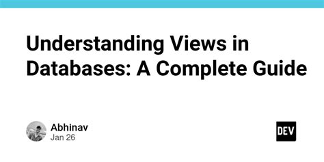 Tutorial View Databases 的图像结果