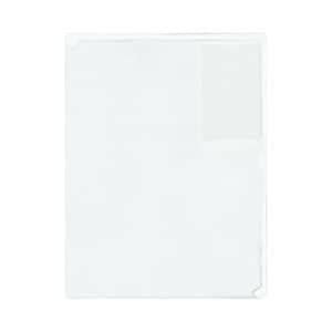 ADVANTUS Kleer-File Organizer Polypropylene File Folder with ID Pocket ...