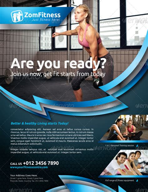 25 Best Gym Flyer and Brochure Templates