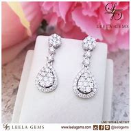 Image result for Diamond Earrings Drop Style