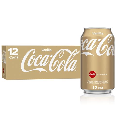 Coca-Cola Vanilla Coke Soda, 12 Pack of 12 Fl Oz Cans - Walmart.com