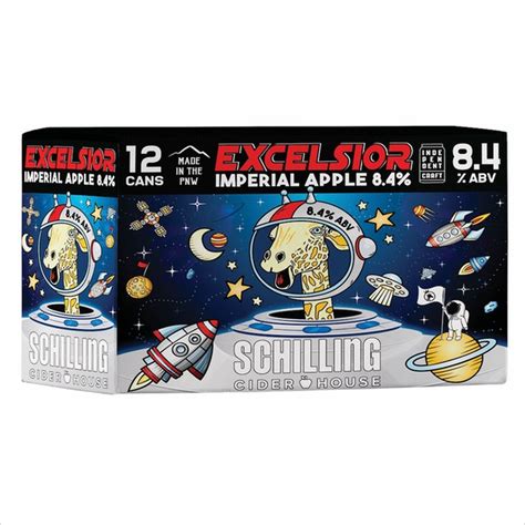Schilling Hard Cider Excelsior Imperial Apple (12 fl oz) Delivery or ...