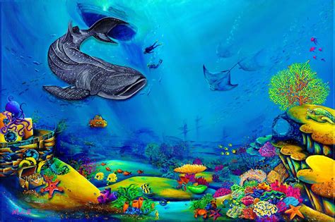 Drawing Of Under The Sea