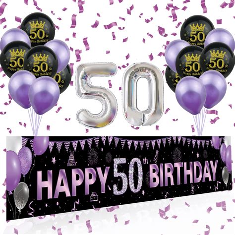 Buy Adisno Birthday Decorations, Glittery Happy Birthday Banner ...