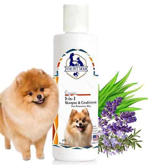Buy The Pet Mom Organic 5 In 1 Shampoo & Conditioner For Pomeranian Dog ...