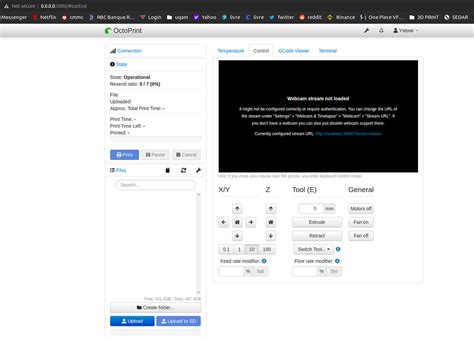 Setting USB Camera OctoPrint 的图像结果