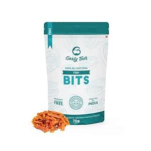 Buy Goofy Tails Bits Fish Jerky Treats for Cats, Preservative Free ...
