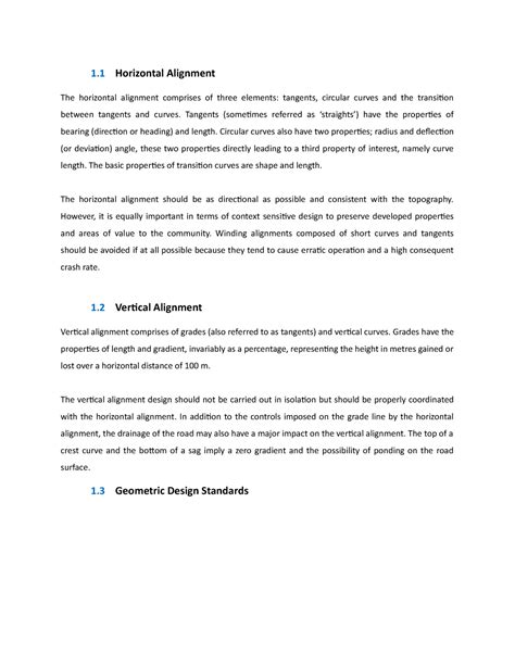 Image result for Creating a Horizontal Alignment Open Roads